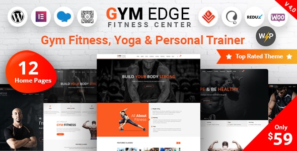 [Nulled] Gym Edge v4.2.2 - Gym Fitness WordPress Theme