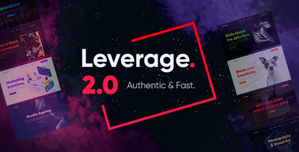 [Nulled] Leverage v2.0.7 - Creative Agency & Portfolio WordPress Theme