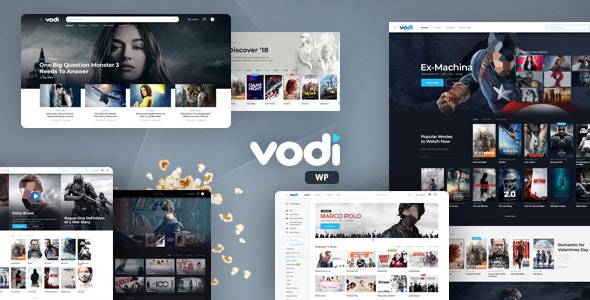[Nulled] Vodi v1.2.5 - Video WordPress Theme for Movies & TV Shows