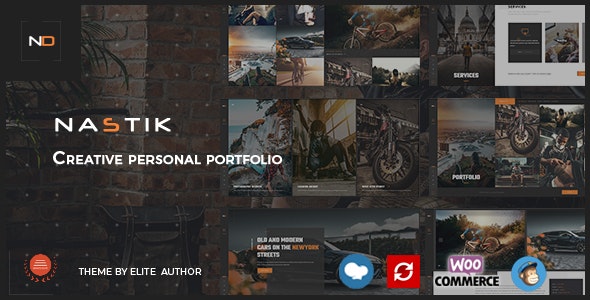 [Nulled] Nastik v3.6 - Creative Portfolio WordPress Theme