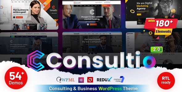 [Nulled] Consultio v2.0 - Consulting Corporate WordPress Theme