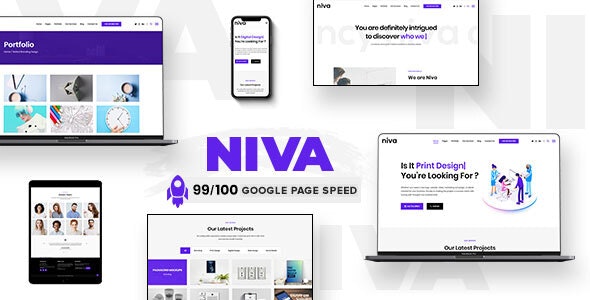 [Nulled] Niva v1.7.7 - Creative Agency & Freelancer WordPress Theme